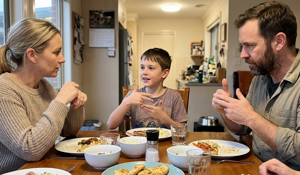 The Dinner Table Where One Person Couldn’t Follow The Conversation 